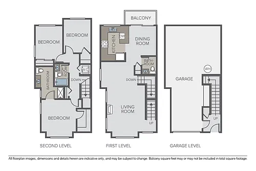 Floor plan Intermezzo Townhome