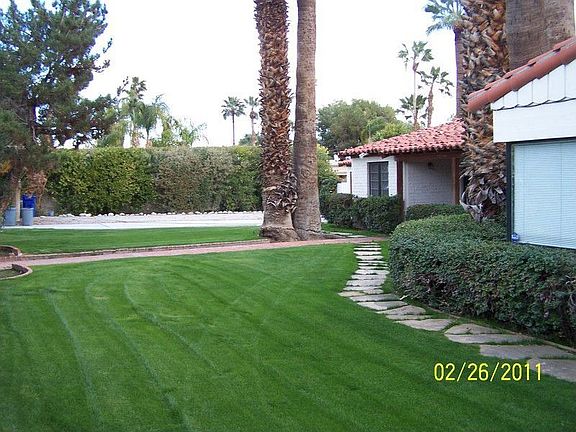  looking across front yard