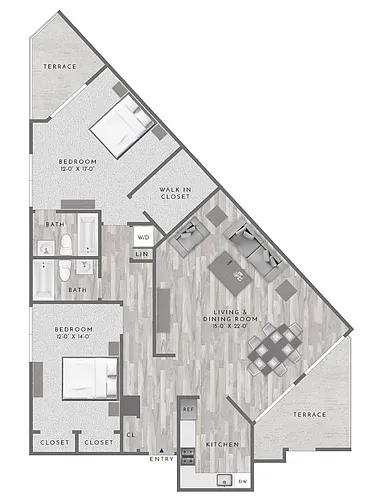 Floor plan B2
