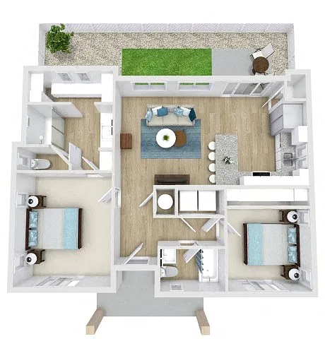 Floor plan B1