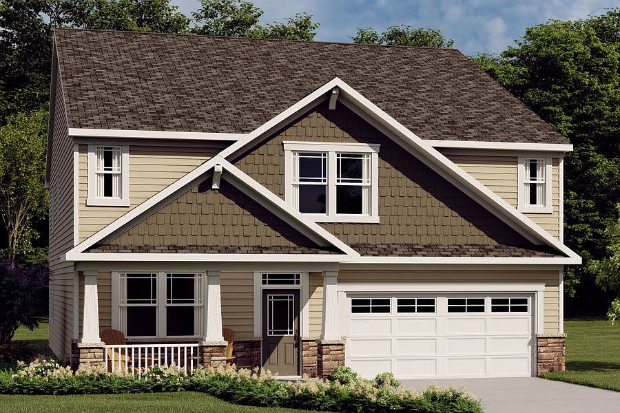 Crosby Craftsman Elevation