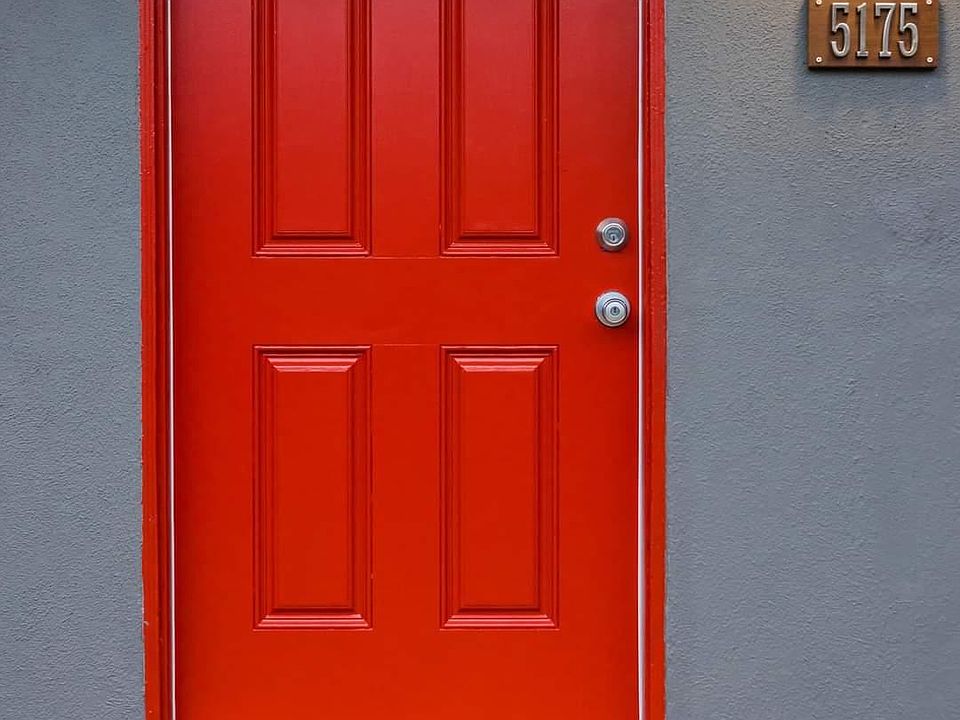 Entrance door to the unit