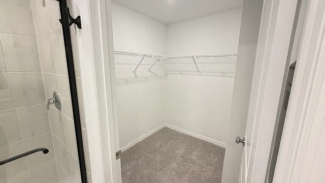 Walk in closet from the En-Suite