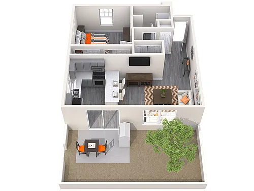 Floor plan The Alcove