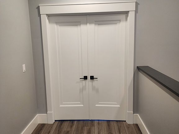 Solid French Doors - leading into the master suite