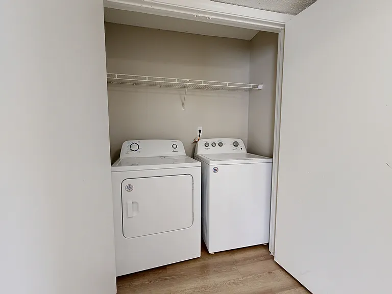 In-unit washer and dryer In-unit washer and dryer