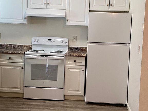 Kitchen view from living room.