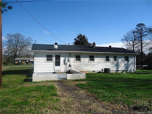 rear view large patio