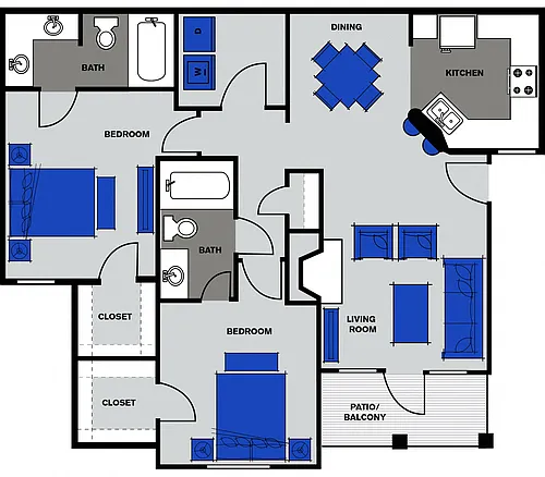 Floor plan B1