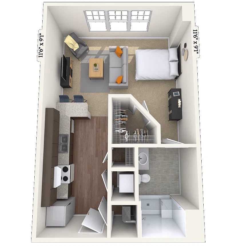 Floor plan 01A