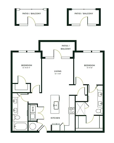 Floor plan B2E