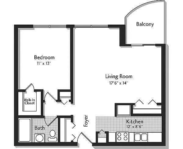 Floor plan 1G