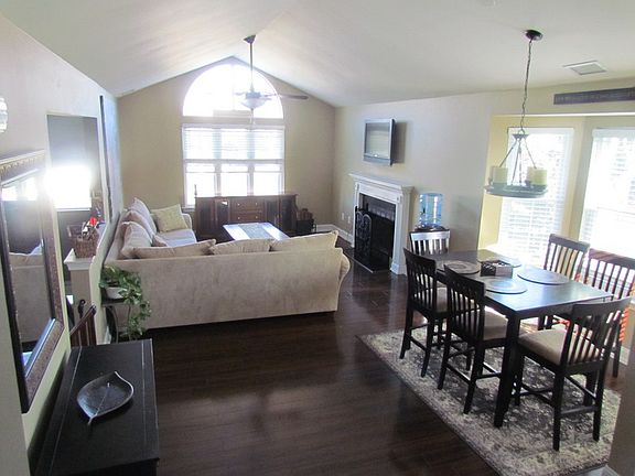 Full shower with ample closet and storage space
