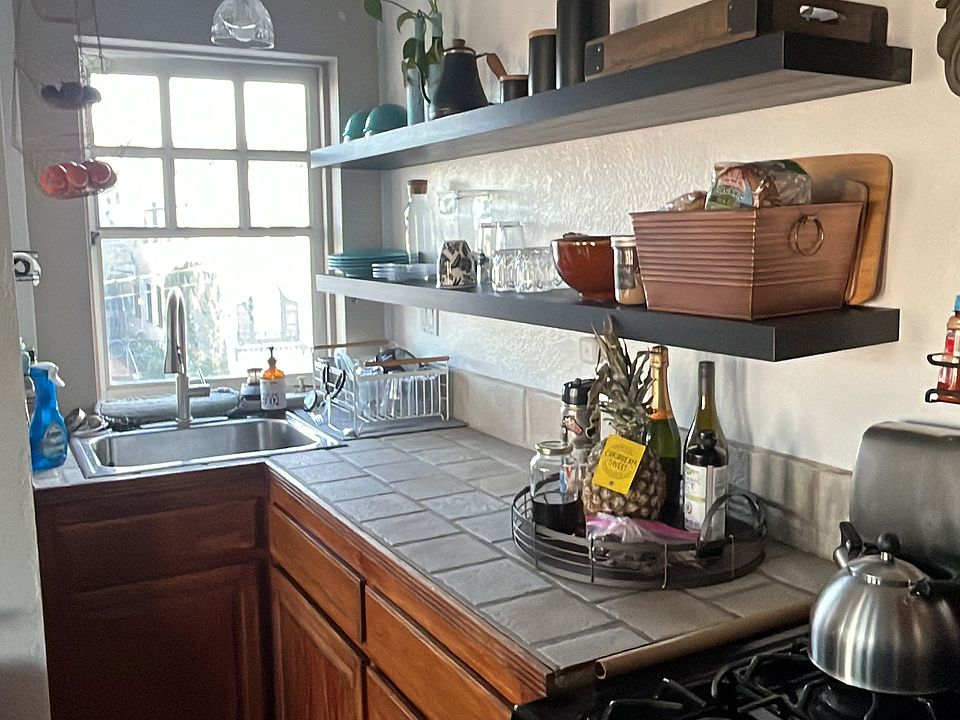 open concept kitchen with all basics ready for you to make your favorite home cooked meal