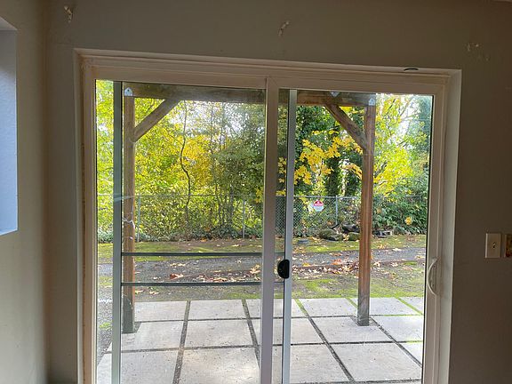 Lower level patio