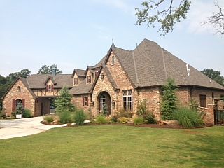 Beautiful Stone and Brick Front