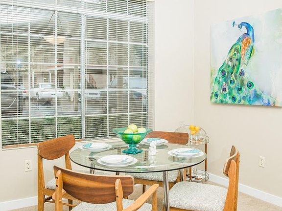 Keeler's Corner Apartments Model Dining Room