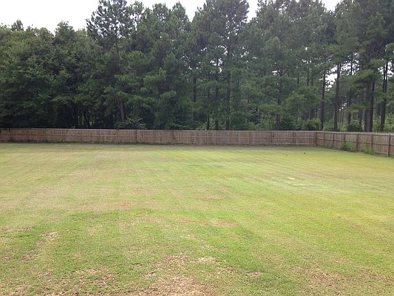 HUGE fenced back yard!