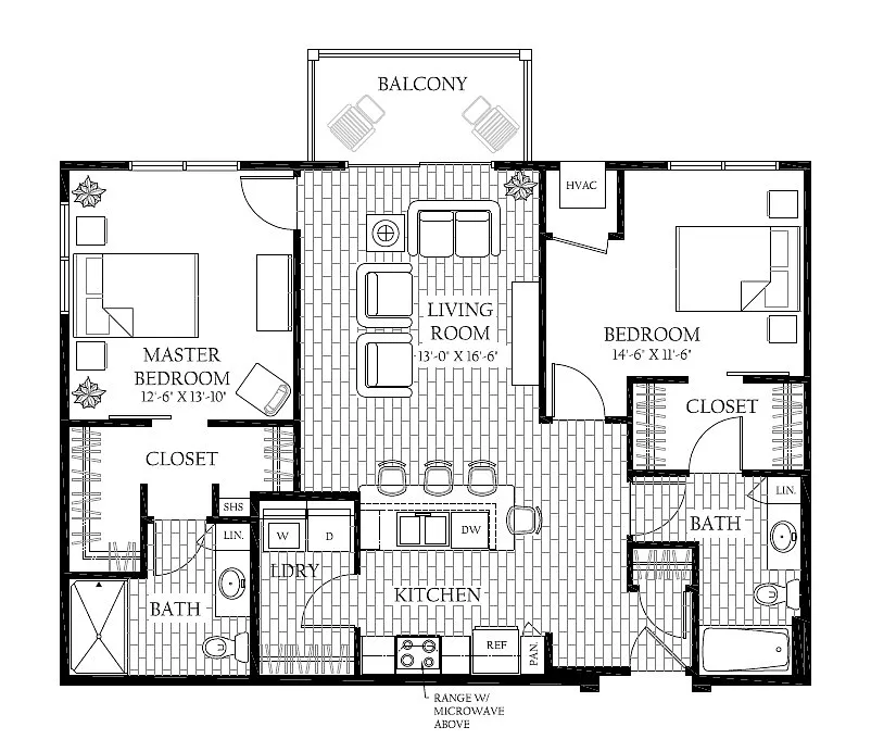 Floor plan D1