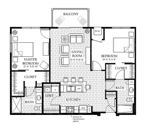 Floor plan D1