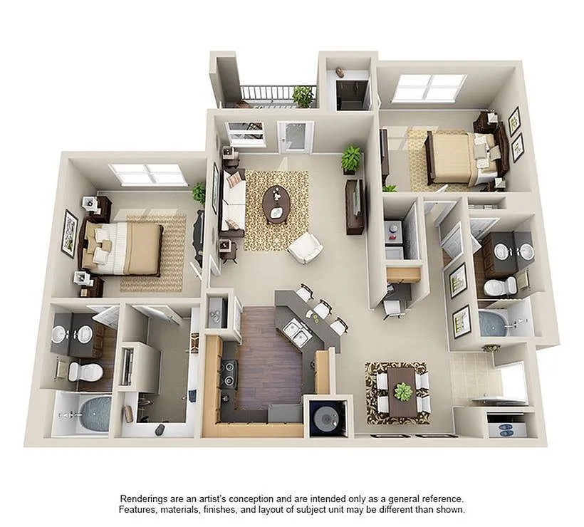 Floor plan B1
