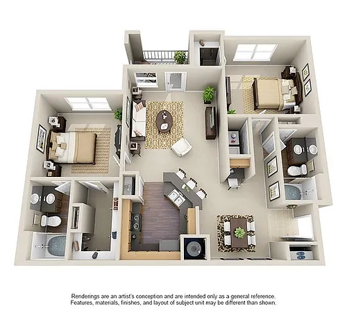 Floor plan B1