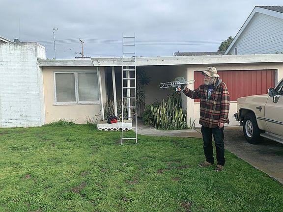 Mike Schliesmayer w/antenna