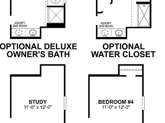 Ellsworth First Floor Options