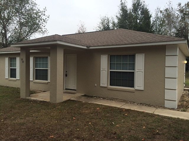 same house but has garage