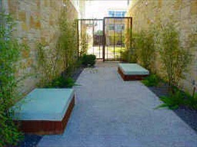 eleglantly landscaped 