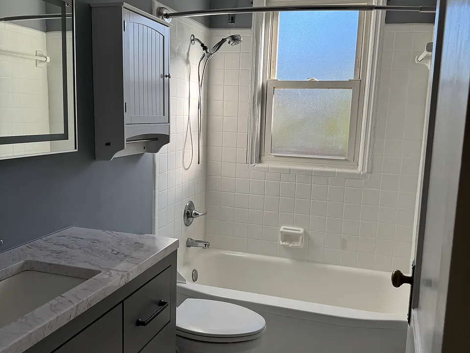 Bathroom.