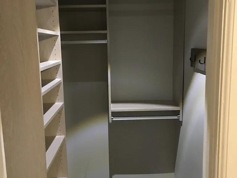 Walk in closet in secondary bedroom