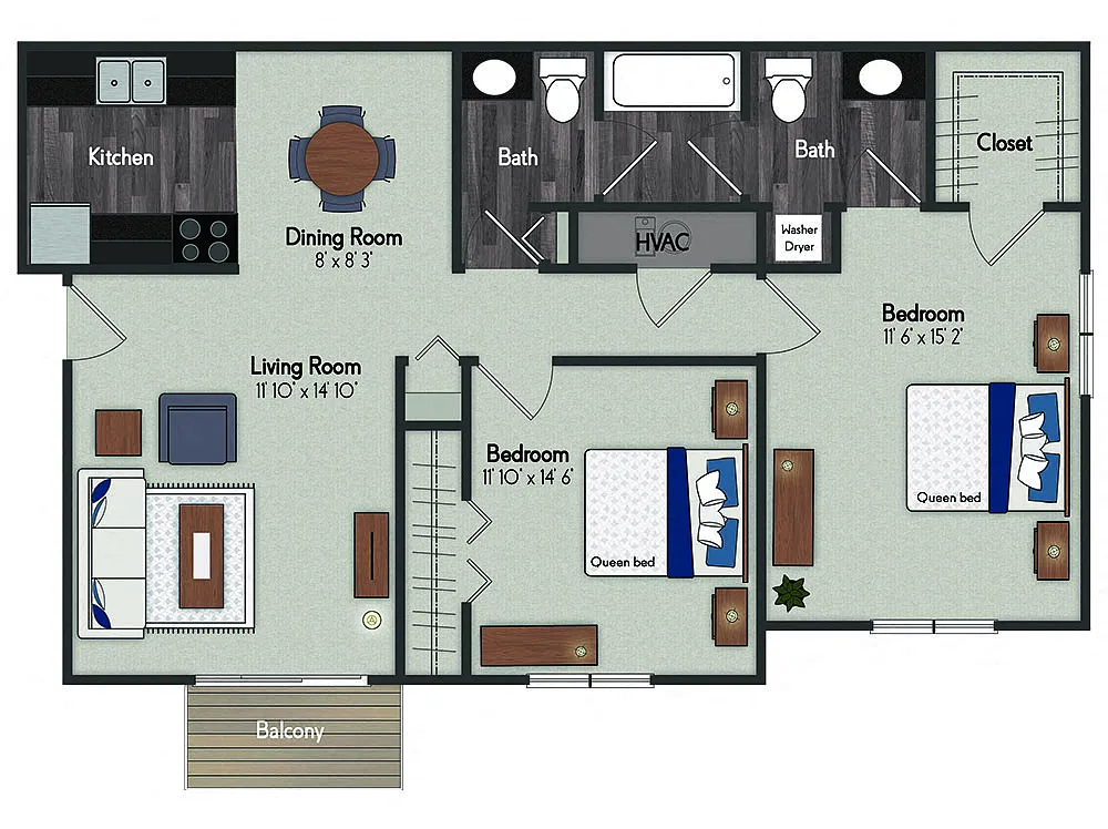 Floor plan Sycamore