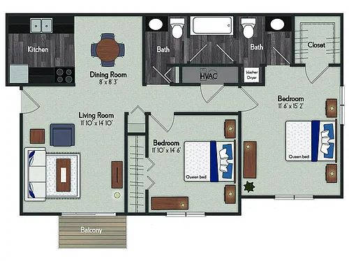 Floor plan Sycamore