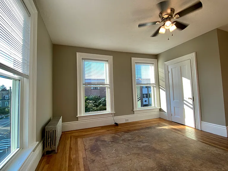 Front bedroom with closet.