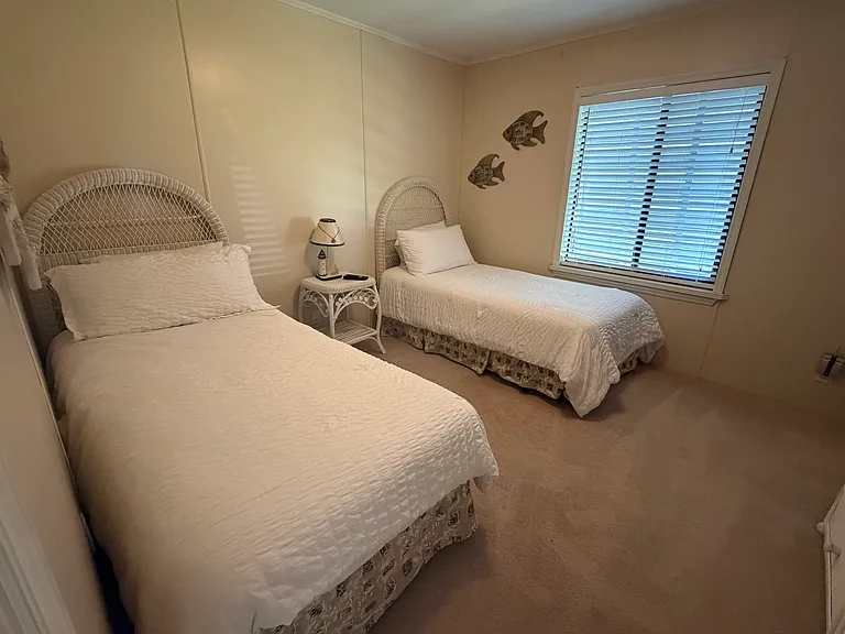 Guest bedroom with 2 twin beds