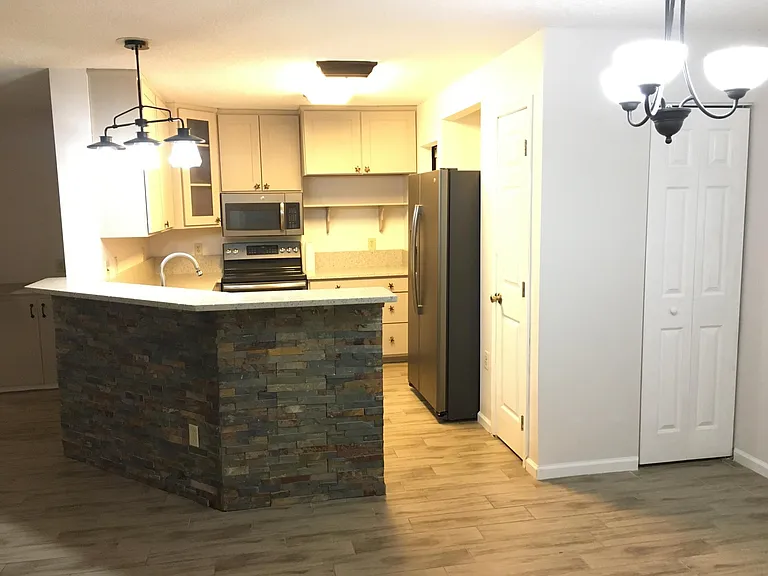 Kitchen from dining room