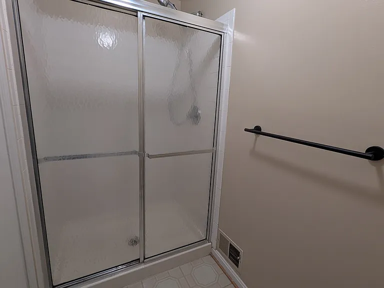 Master shower