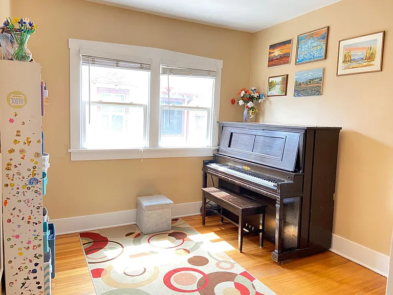 Upstairs office/bonus room with closet