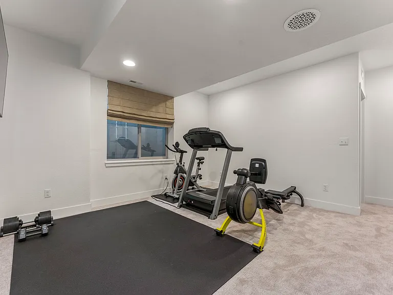 Basement living space