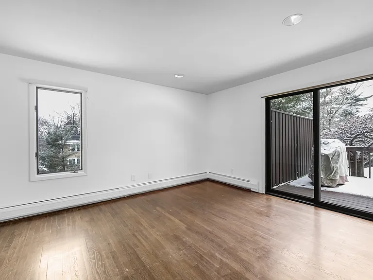 First Floor Bedroom w sliders to the deck