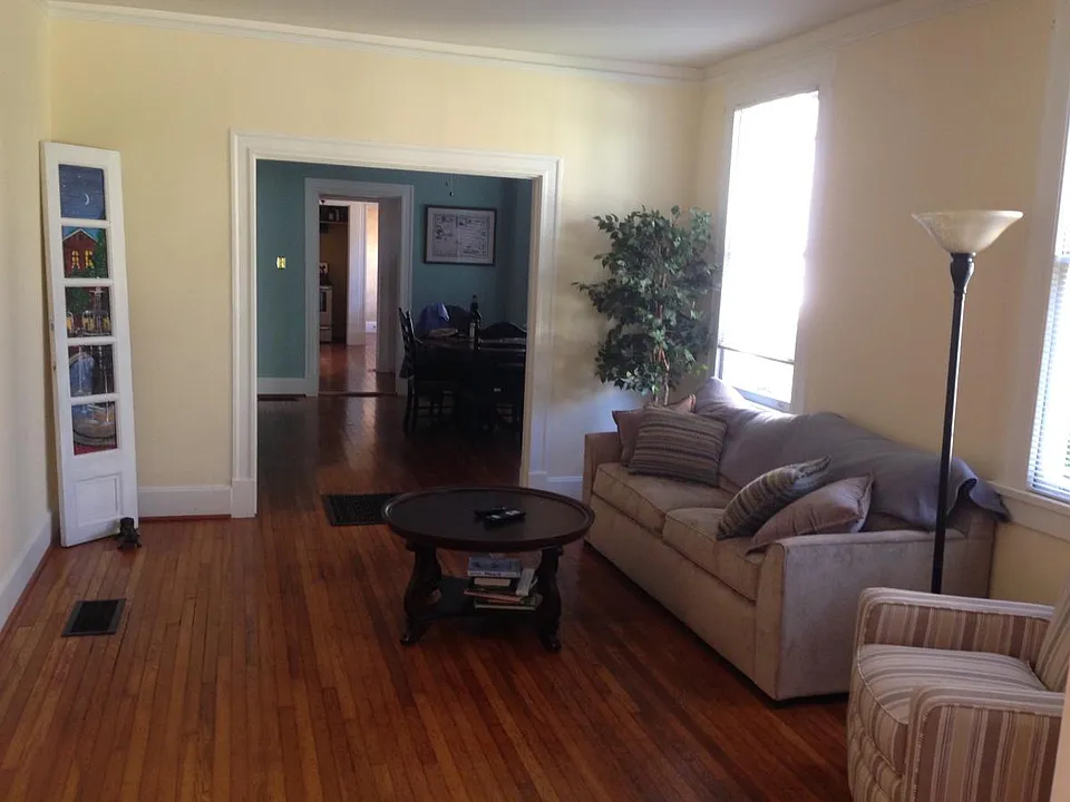 View Living to Dining to Kitchen