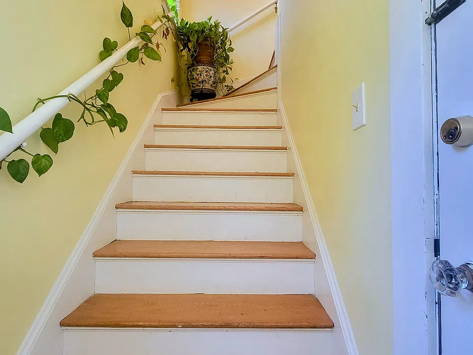 Front entrance staircase