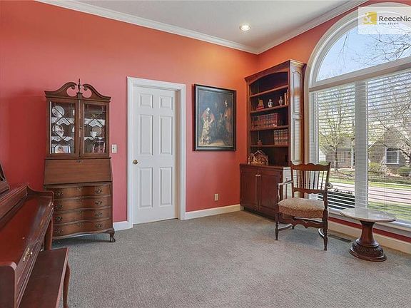 Office off of entry opens to Master Suite