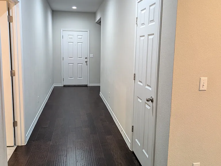 entry view from living