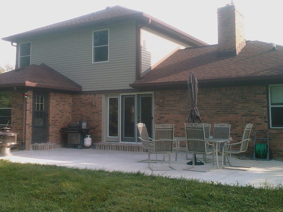 Rear of home