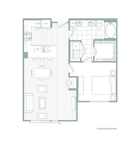 Floor plan G