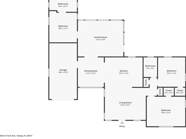 4322 S Clark Ave, Tampa, FL 33611