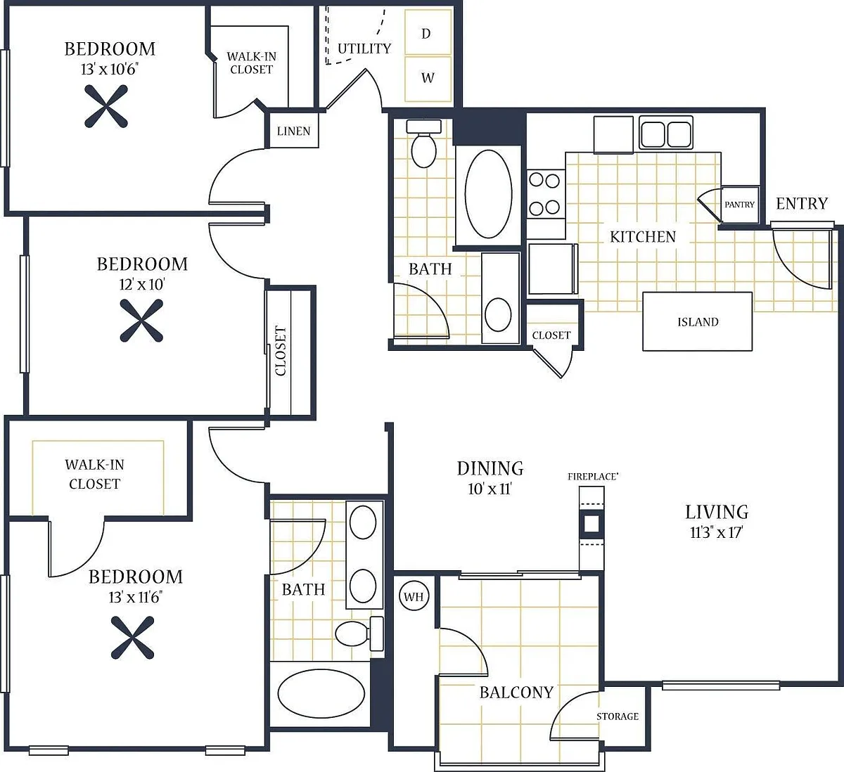 Floor plan C1