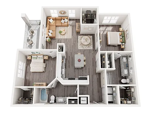 Floor plan B2